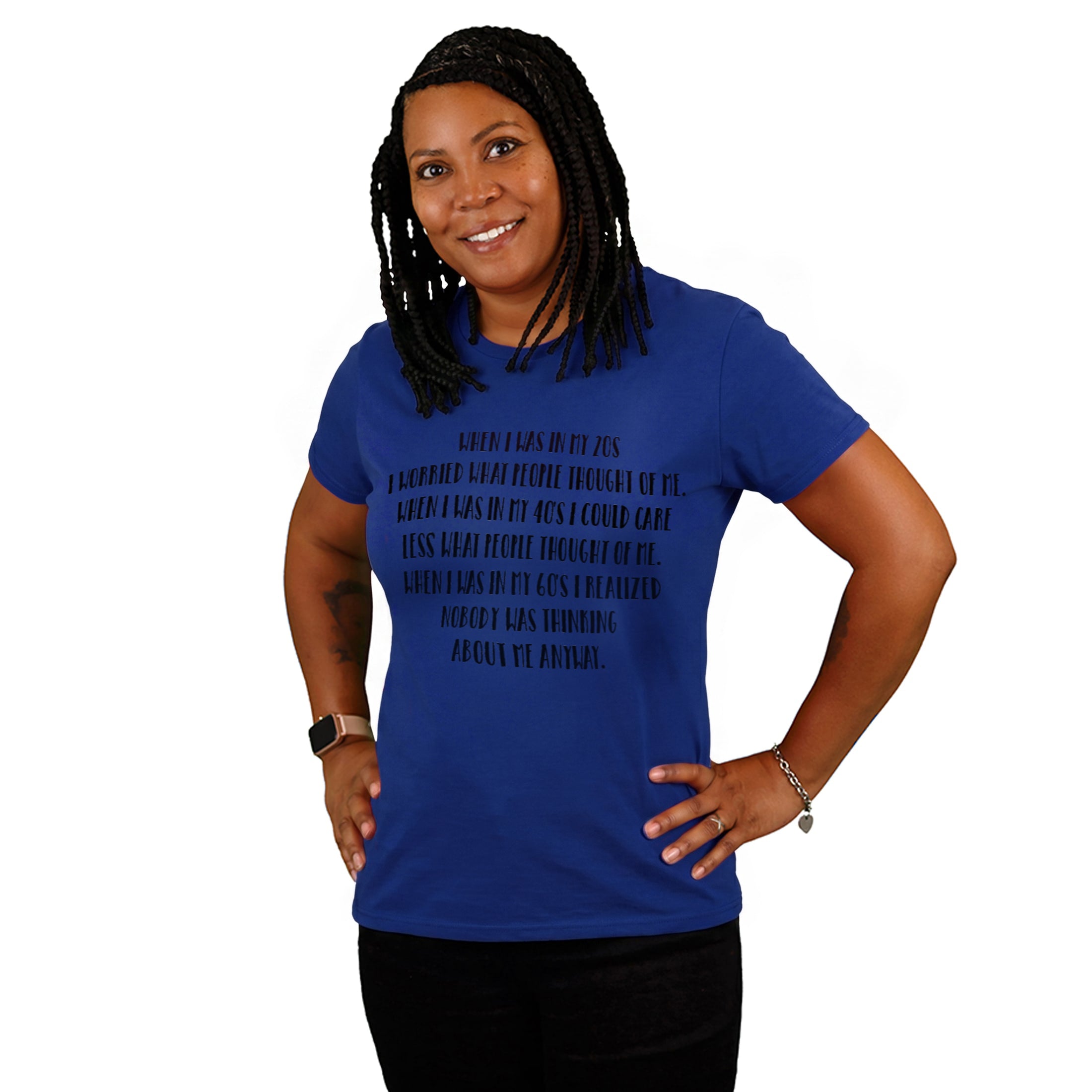 SHORT SLEEVE CREW NECK LADIES T-SHIRT
